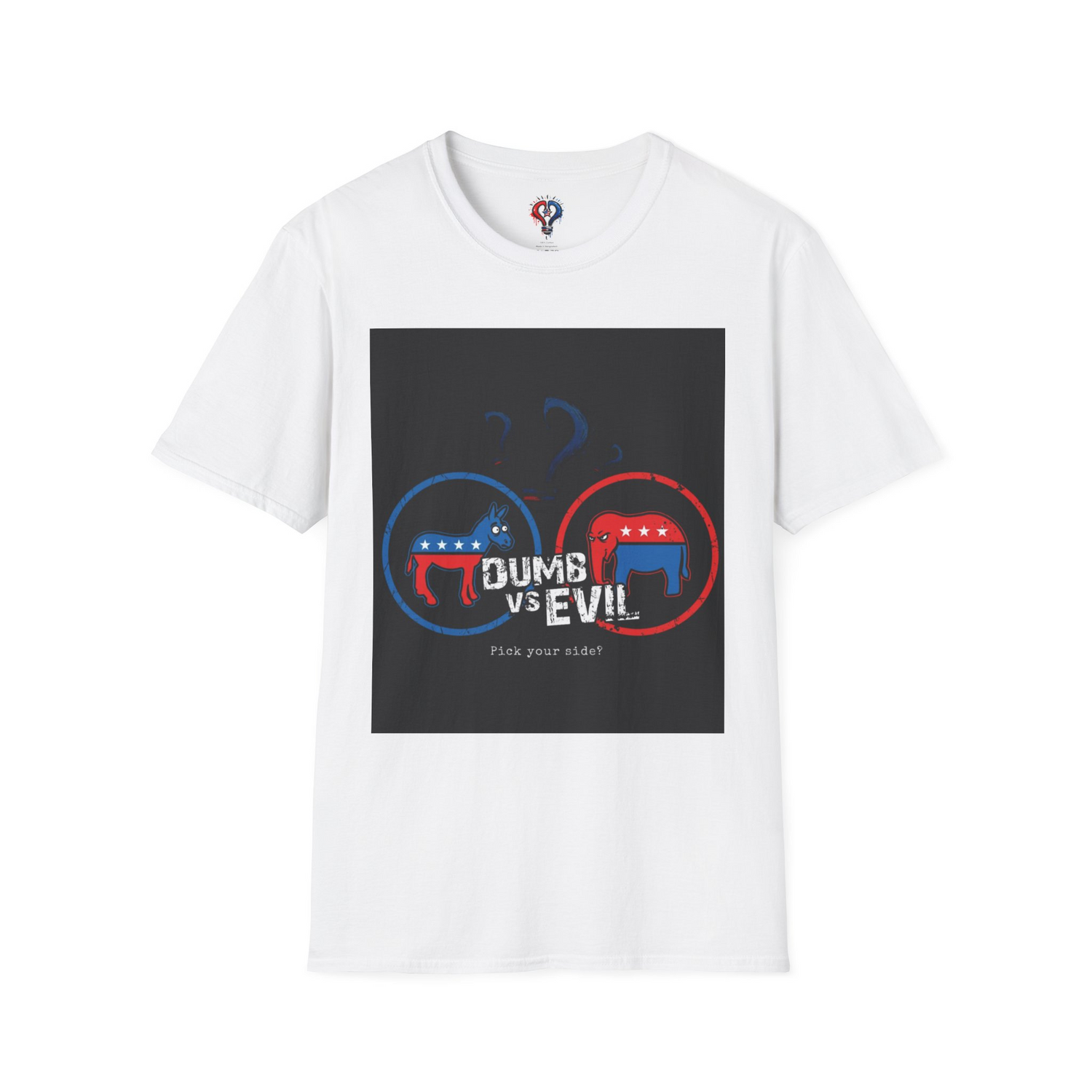 Dress Your Frustration: “DUMB vs EVIL” T-Shirts for the Sarcastically Inclined