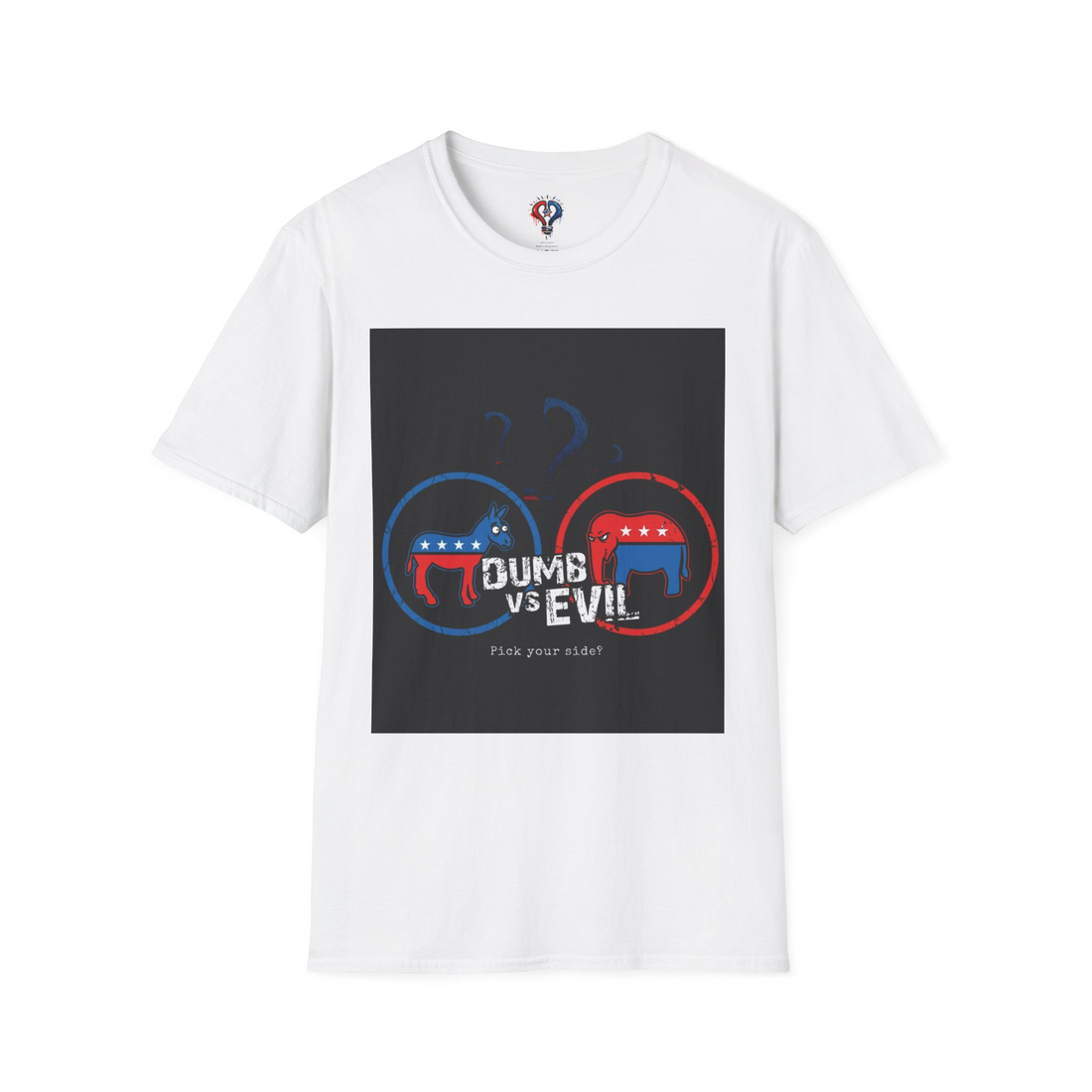 Dress Your Frustration: “DUMB vs EVIL” T-Shirts for the Sarcastically Inclined