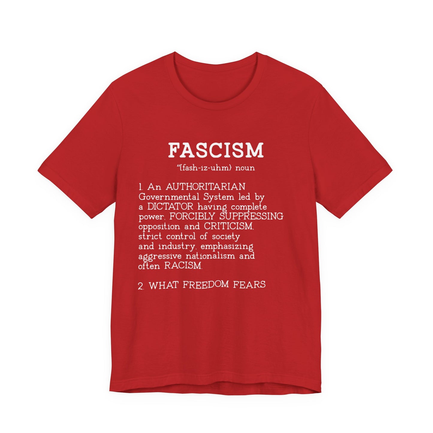 Fascism Defined — What Freedom Fears