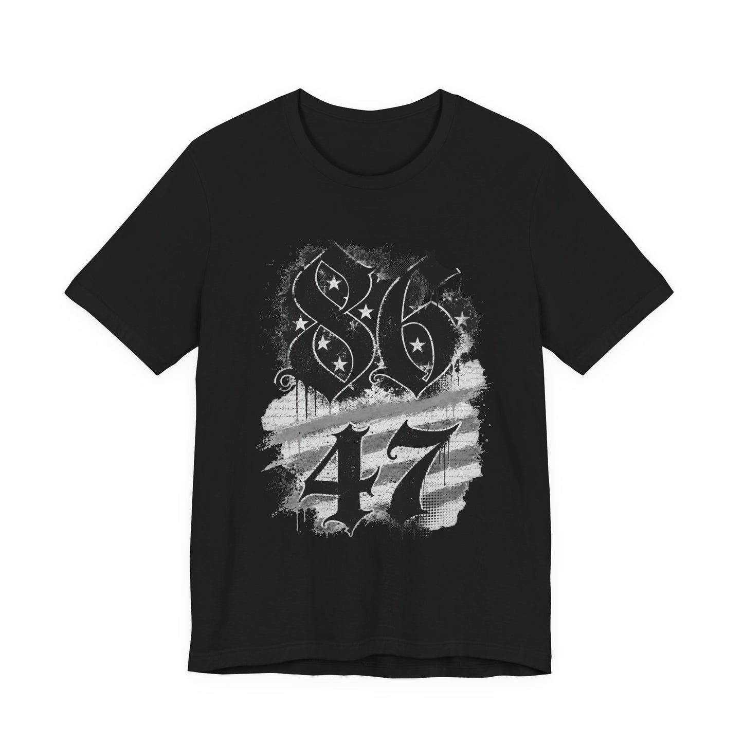 86/47 — Patriotism Is Resistance (Black & White)