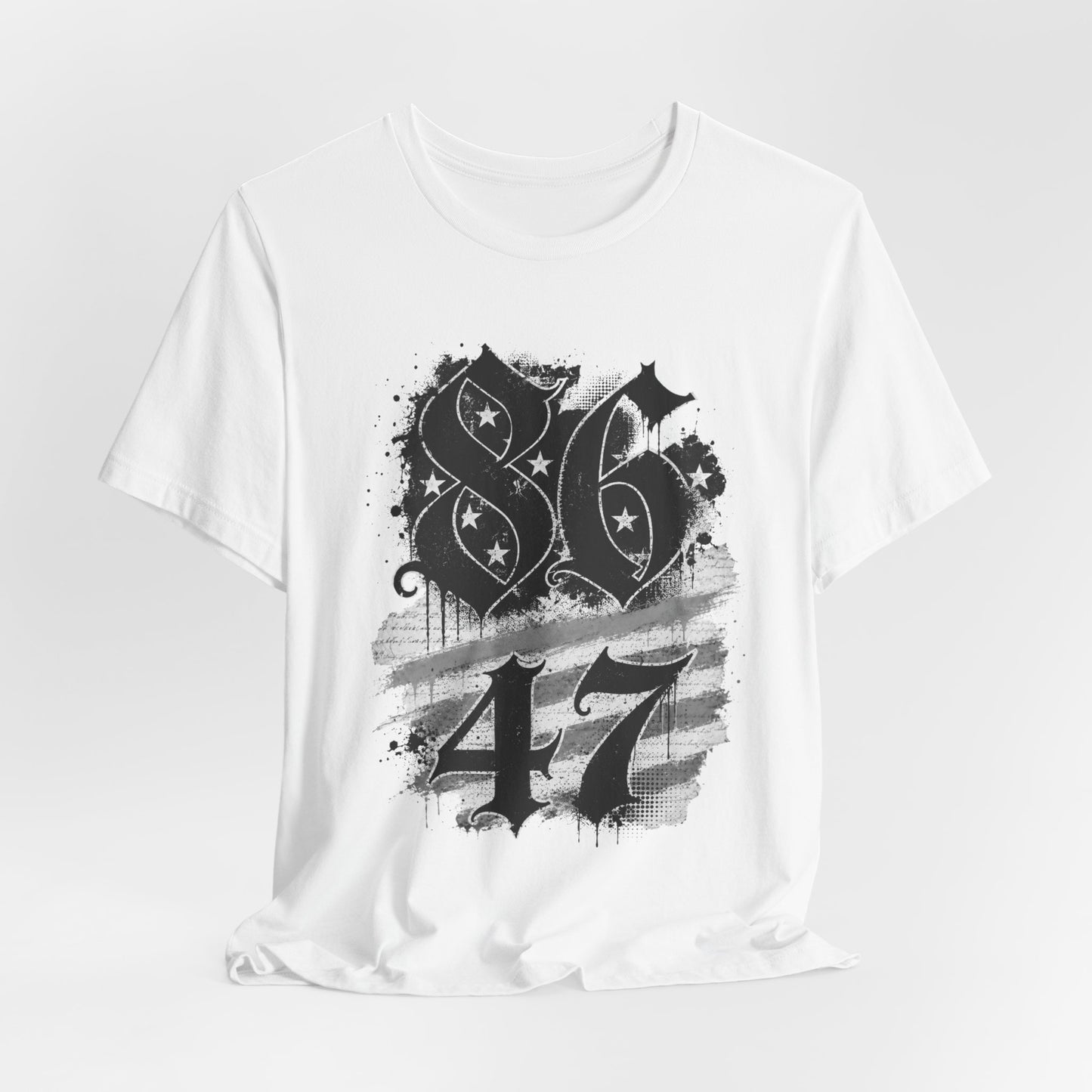 86/47 — Patriotism Is Resistance (Black & White)