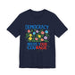 Democracy Needs Your Courage T-Shirt — Floral Civic Pride Tee
