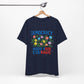 Democracy Needs Your Courage T-Shirt — Floral Civic Pride Tee