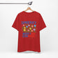 Democracy Needs Your Courage T-Shirt — Floral Civic Pride Tee